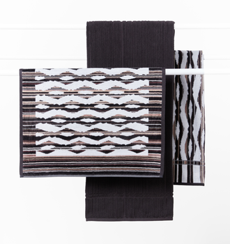 Innate Ripple Mørk Badematte 60x90 (368-9360759000203)