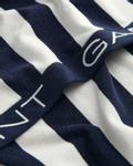 GANT Strandhåndkle BlockStripe Marine 100x180 (589-852012811-410)
