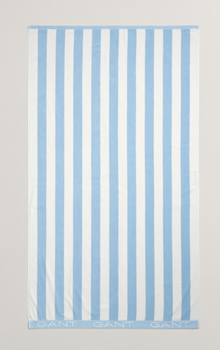 GANT Strandhåndkle BlockStripe Fresh-Blue 100x180 (589-852012811-457)