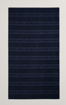 GANT Strandhåndkle NewHaven Evening-Blue 100x180 (589-852013911-433)