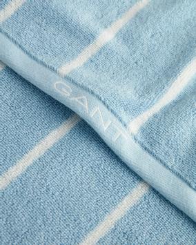 GANT Håndkle Stripe Fresh-Blue 