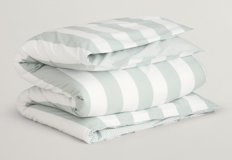 GANT Sengesett Stripe Percale Clay-Green