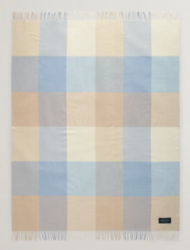 GANT Pledd Check Merino Fresh-Blue 130x180 (589-853105102-457)