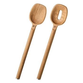 Fiskars Norden Salatbestikk Eik 30,3cm (658-1065698)