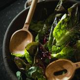 Fiskars Norden Salatbestikk Eik 30,3cm (658-1065698)