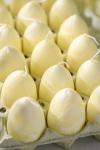 Ib Laursen Lys Eggformet H6 1stk lemonadegul (171-78032-04)