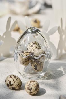 Ib Laursen Påskeegg Todelt Glass H10 (171-8724-00)