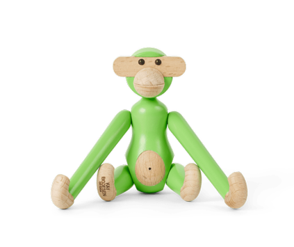 Kay Bojesen Ape Mini Lys-Grønn H9,5 (521-39365)