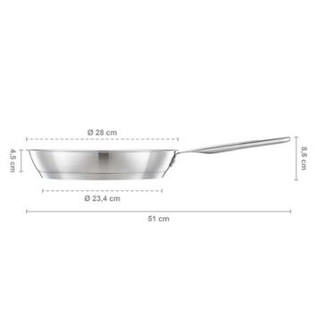 Fiskars All-Steel Pure Stekepanne Ø28 (658-1065628)
