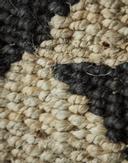 House Doctor Murro Veggteppe Natur-Svart 35x50 (151-206230052)