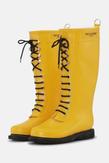 Ilse Jacobsen Gummistøvler Snor Høy Gul (807-RUB1-808-37)