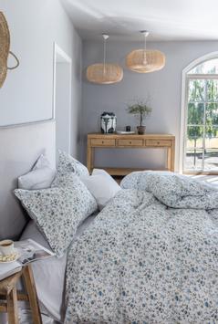 Borås Cotton Sengesett Vendeda Bomull Blå (479-vendeda-blå)