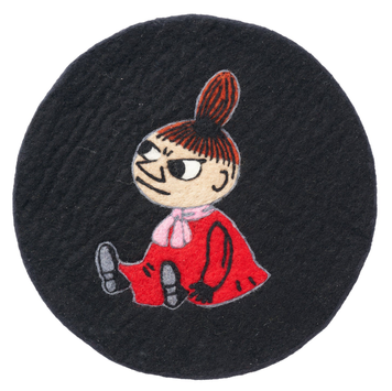 Mummi Sitteunderlag Lille-My Ull Ø34 sort