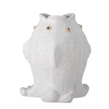 Bloomingville Fili Vase Hvit Ø17xH19 (152-82061387)
