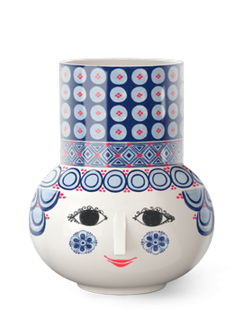 Bjørn Wiinblad Olga Vase Blå H20 (521-53111)