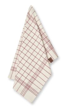 Humdakin Kjøkkenhåndkle Check-Maroon 45x70 2pk (648-628-202)