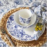 Riviera Maison Amalfi Middagstallerken Ø27 (443-575240)