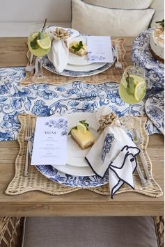 Riviera Maison Amalfi Fat Ø33 dekketallerken (443-558780)