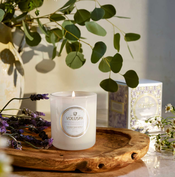 Voluspa Mountain-Lavender-&-Chamomile Duftlys Classic 60t (703-V8109)