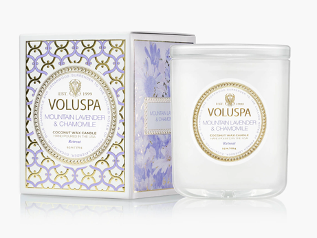 Voluspa Mountain-Lavender-&-Chamomile Duftlys Classic 60t (703-V8109)