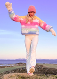 Ingrid Raadim Oppskrift Skyhigh-genser Rosa S-L (773-skyhigh-rosa)