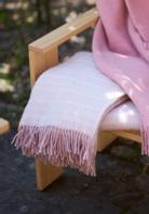 Klippan Ullpledd Alm Soft-Pink 130x200