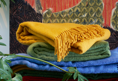 Klippan Ullpledd True Straw 130x180