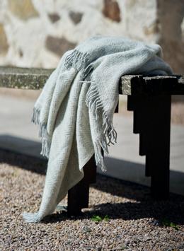 Klippan Ullpledd Alm Ash 130x200