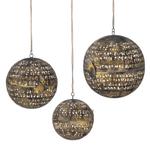 Bloomingville Lumie Dekorkuler Metall 3stk (152-82068454)