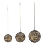 Bloomingville Lumie Dekorkuler Metall 3stk (152-82068454)