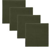 House Doctor Tøyservietter mørkegrønn 4pk 40x40cm bomull (151-204030134)