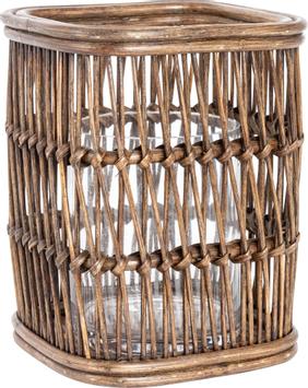 Lama Lykt Rotting Firkantet H24