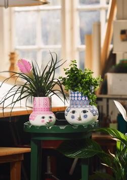 Bjørn Wiinblad Olga Vase Rosa H15cm (521-53110)