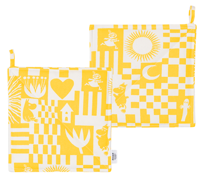 Mummi Arabia Grytekluter Fest Gul 2stk