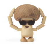 Spring Copenhagen Trefigur Marvin Mushroom H8,5 (752-2207)