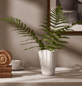 Kähler Hammershøi tulipanvase Unfold Ø13.5xH16.5