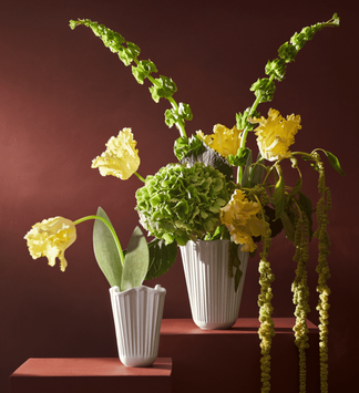 Kähler Hammershøi tulipanvase Unfold Ø13.5xH16.5 (521-693287)