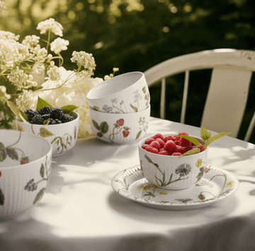 Kähler Hammershøi Summer Wildflowers Tallerken_Ø22 (521-693285)