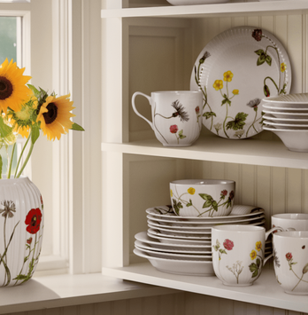 Kähler Hammershøi Summer Wildflowers Tallerken_Ø22 (521-693285)