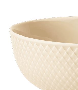 Lyngby Rhombe-Earth Serveringsbolle Ø22 marble (521-201821)