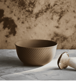 Lyngby Rhombe-Earth Serveringsbolle Ø17, 5 clay (521-201850)