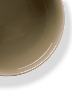 Lyngby Rhombe-Earth Serveringsbolle Ø17, 5 clay (521-201850)