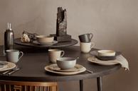 Lyngby Rhombe-Earth Skål Ø11cm slate (521-201830)