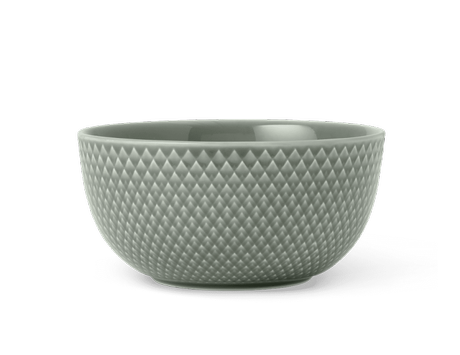 Lyngby Rhombe-Earth Skål Ø13 moss (521-201825)