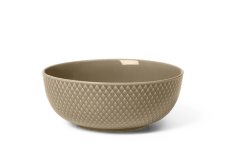 Lyngby Rhombe-Earth Skål Ø15.5 clay (521-201820)