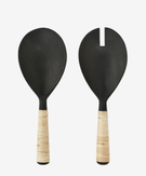 Madam Stoltz Salatbestikk Brent mangotre L22 (399-MSD-24S-42)