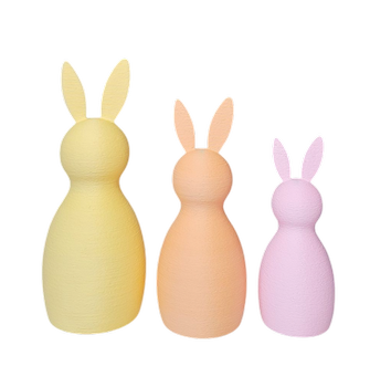 Dazzle & Dawn Bunny Påskedekorasjon Mix 3stk (803-DDP-1020-21)