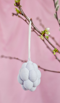 Dazzle & Dawn Bubble Ornamenter Egg Marble-White_6pk (803-DDP-1030-07)