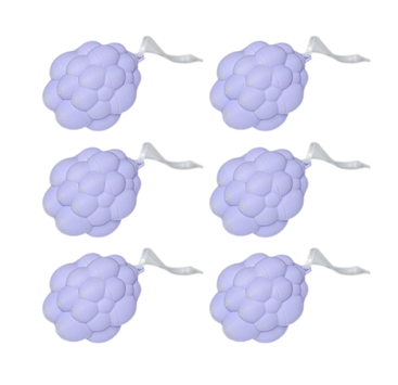 Dazzle & Dawn Easter Bubble Ornamenter Egg Dreamy-Purple_6pk (803-DDP-1030-12)