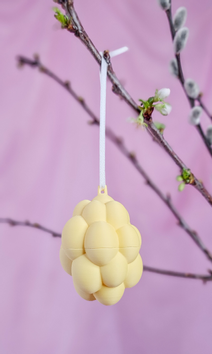 Dazzle & Dawn Easter Bubble Ornamenter Egg Lemon-Cream_6pk